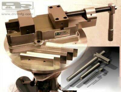 New kr machine vise no lift jaws for manual & cnc mill