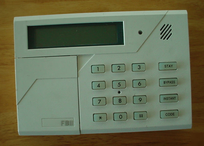 Honeywell fbii xk-7LC remote keypad alarm - no 