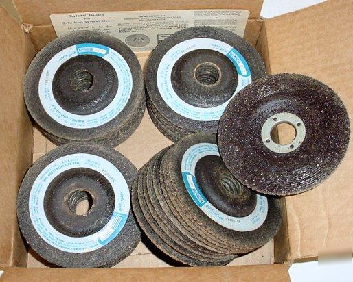 New lot 40 bay state grinding wheels discs 4.5