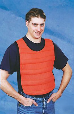 New mira cool poncho cooling vest, reversible orange, 