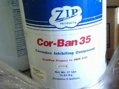 Zip chem cor-ban 35 corrosion inhibitor 5 gal sealed