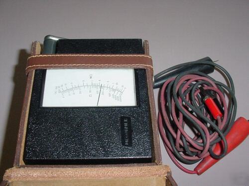 Herman h. sticht megohmer insulation tester