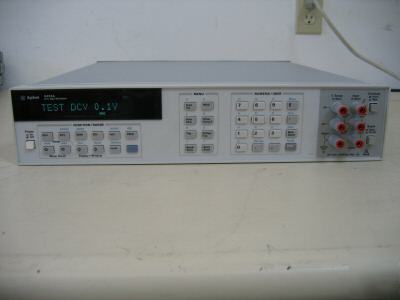 Hp agilent 3458A digital multimeter, 8.5 dig. opt. 002