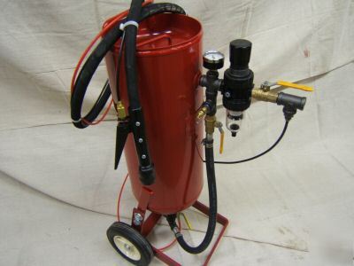 Portable pressure sandblaster sand blaster professional