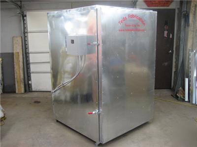 Powdercoat powder coat coating batch oven electric