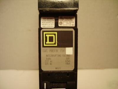 Square d circuit breaker 277V 20A 1P plug in FA16030A