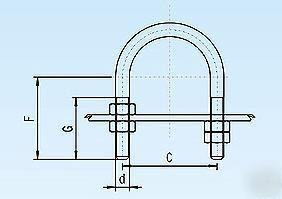 U-bolts-M16 (5/8