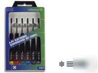 Velleman VTSET3 6-pc electronic screwdriver set star