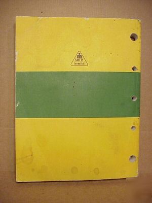 John deere tractor original 420 & 430 parts catalog 