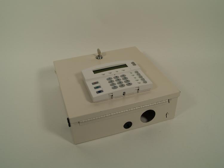 Household fire & burglary warning system control unit