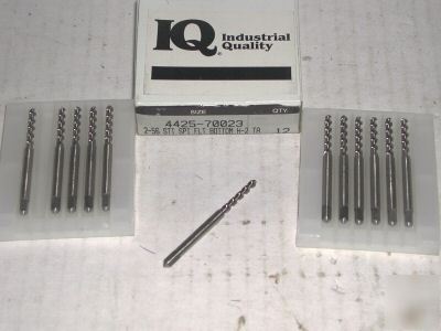 New box of 12 iq 2-56 sti spi flt btm h-2 helicoil taps