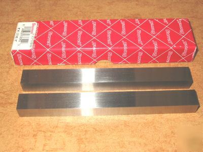 New starrett 384S steel parallel pair 6