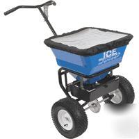 Spreader * salt - seed - push type - 100 lbs cap