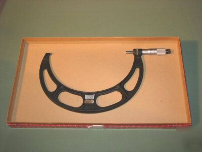 Starrett 8â€-9â€ outside micrometer, model # 436 ... 