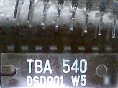 (23) television ics: TBA540, TCA640P,TCA660B dip tv ics