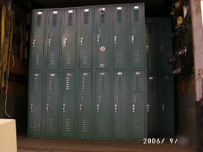7 bays republic storage gym lockers 1 bay = 2 doors
