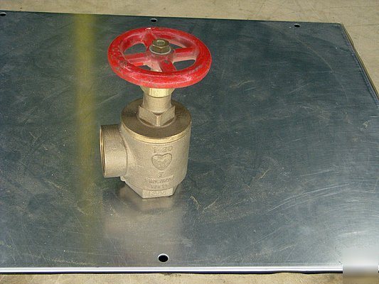 Fire house valve 1 1/2