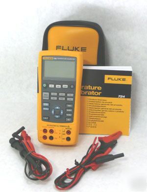 Fluke 724 temperature calibrator low use