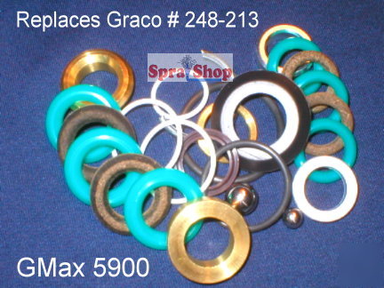 Graco airless repair kit gmax 5900 replaces 248-213