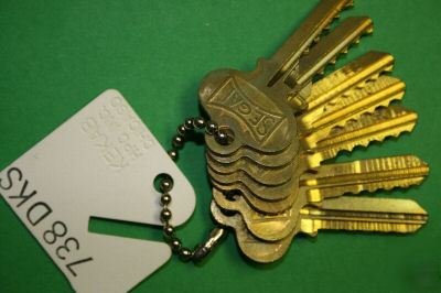 Depth and space key set nos. locksmiths,vintage segal
