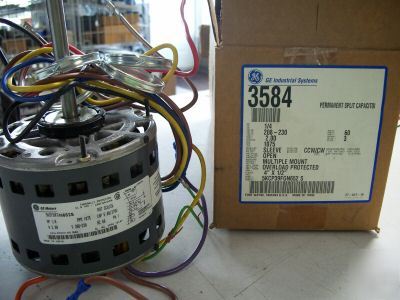  ge 1/4 hp blower motor model # 3584 with capacitor