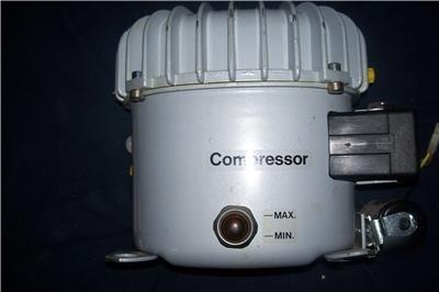 Jun air air compressor model 3 dk-9400 used