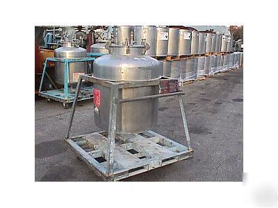 100 gallon stainless steel pressure tank 50 psi