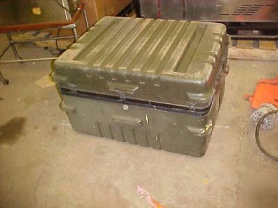 Military shipping container box hard case