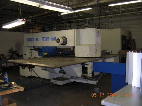 23 ton trumpf hydraulic turret punch