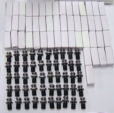 50 pc matsura bt 40 x 60 deg. non-coolant pull stud