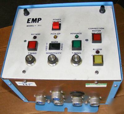 Emp 250 elec. mach. parts. motor registration control