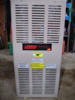 Lennox furnace garage shop heater 80% upflow nat.gas