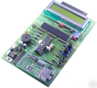 Myavr assembly kit usb + lcd avr atmel microcontroller