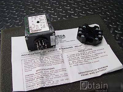 New omega conductivity level switchlvc LVC511 / unused