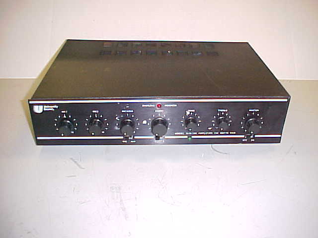 University sound 1810-100 pa amplifier