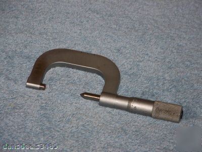 Starrett thread micrometer gage 4 1/2 to 7 pitch 1