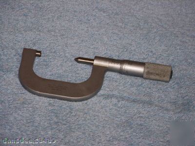 Starrett thread micrometer gage 4 1/2 to 7 pitch 1