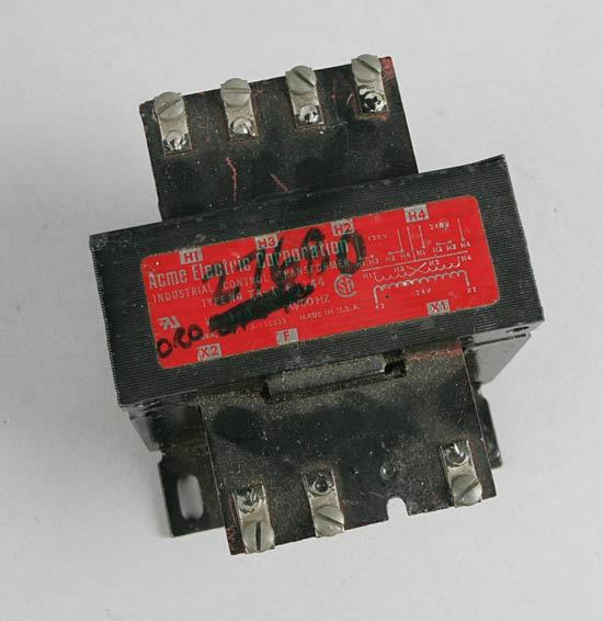 Acme elec. co. 120/240V to 24V transformer