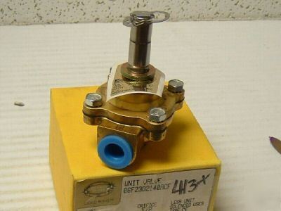 Parker gold ring solenoid unit valve 3/8