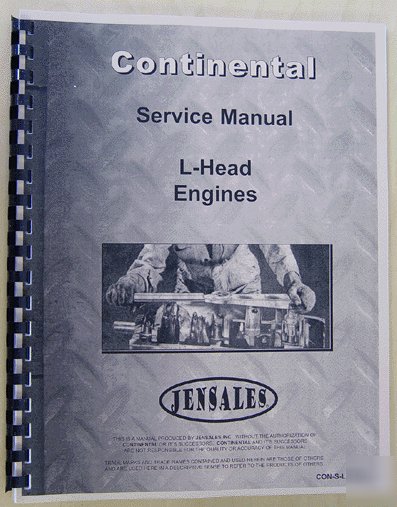 Continental engine l-head service manual (con-s-lhead)