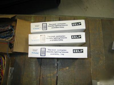 (3) XE2RW-em battery backup double face led exit signs 
