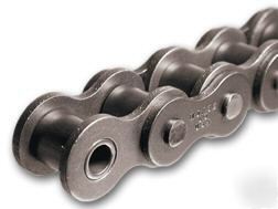 #50 riveted roller chain, 10 ft box, ansi 5/8