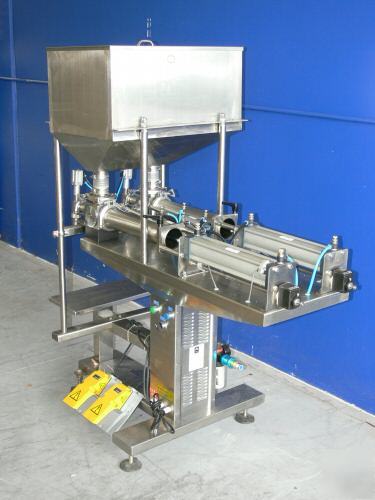 Apolo fp-2-1000D - dual piston filling machine filler