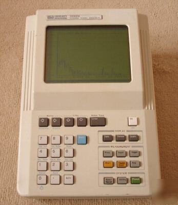 Agilent hp 3560A handheld 2 ch signal analyzer 3561A 