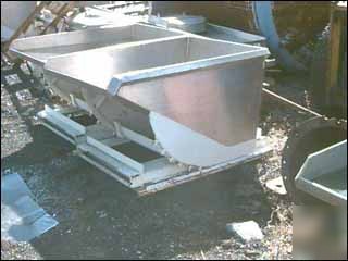 Approx. 14 cu. ft. portable dump hopers,-8 - 15037