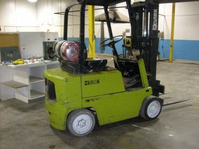 Clark propane forklift