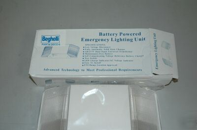 New beghelli battery powered emergency light deco-6 