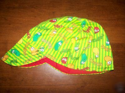 Veggie tales welders hat hats cap caps welding bikers