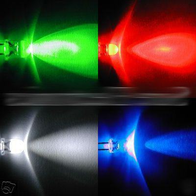 Le-DS006 100X ultra bright 5MM leds, 4 colors