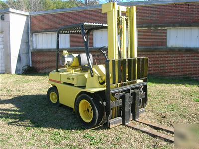 Hyster 6K lp forklift w/dual front tires hydrostatic